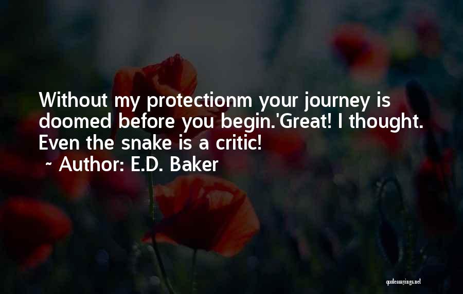 E.D. Baker Quotes 204624