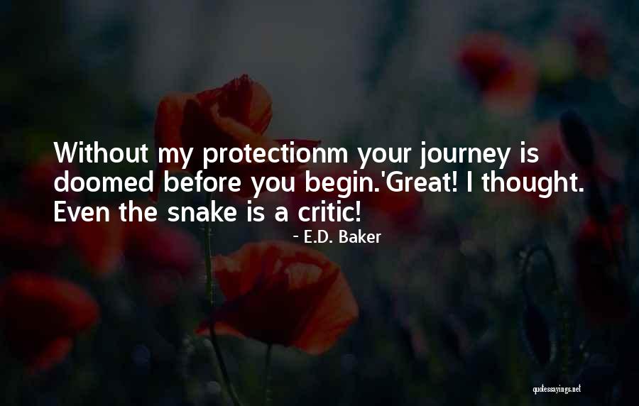 E.D. Baker Quotes 204624