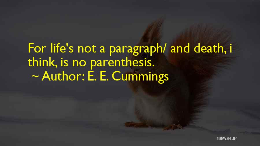 E. E. Cummings Quotes 1986224