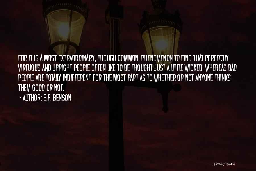 E.F. Benson Quotes 1003047