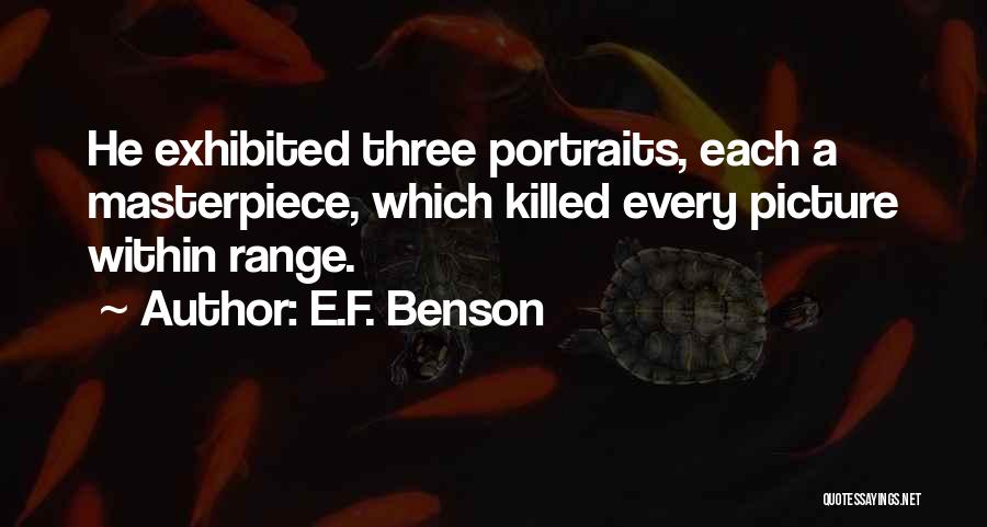 E.F. Benson Quotes 118223