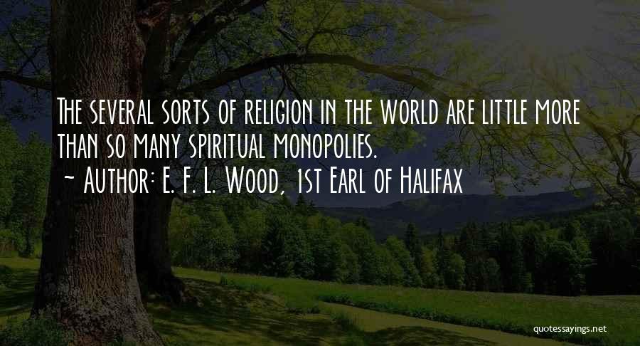 E. F. L. Wood, 1st Earl Of Halifax Quotes 210604