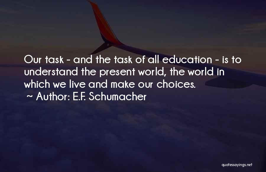 E.F. Schumacher Quotes 1734482