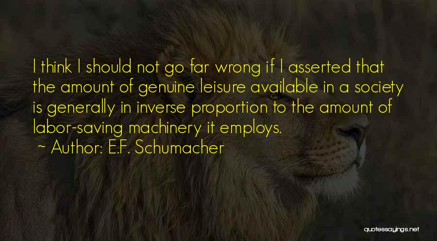 E.F. Schumacher Quotes 2000537