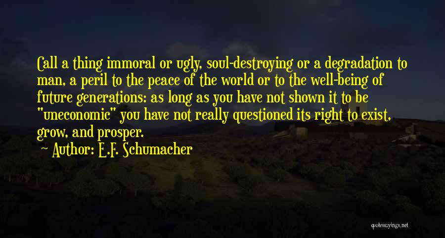 E.F. Schumacher Quotes 285623