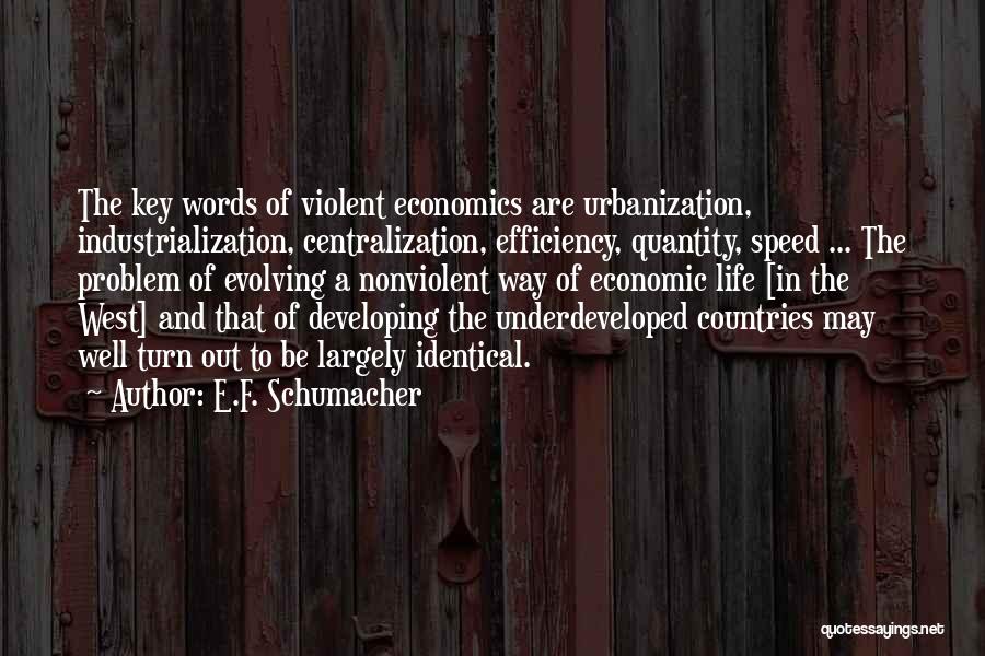 E.F. Schumacher Quotes 382650