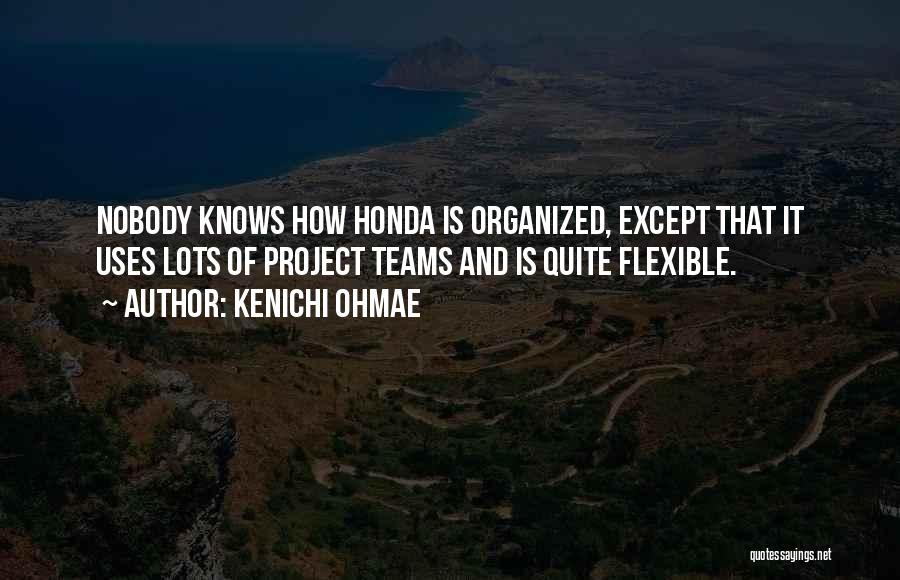 E Honda Quotes By Kenichi Ohmae