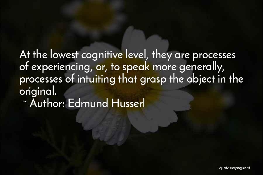 E Husserl Quotes By Edmund Husserl