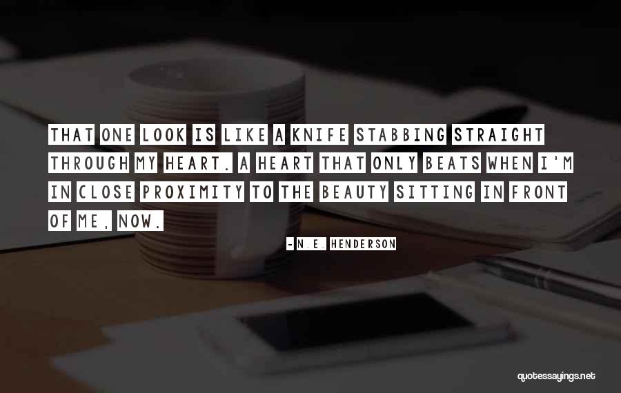 E I N Quotes By N.E. Henderson E I N Quotes By N.E. Henderson