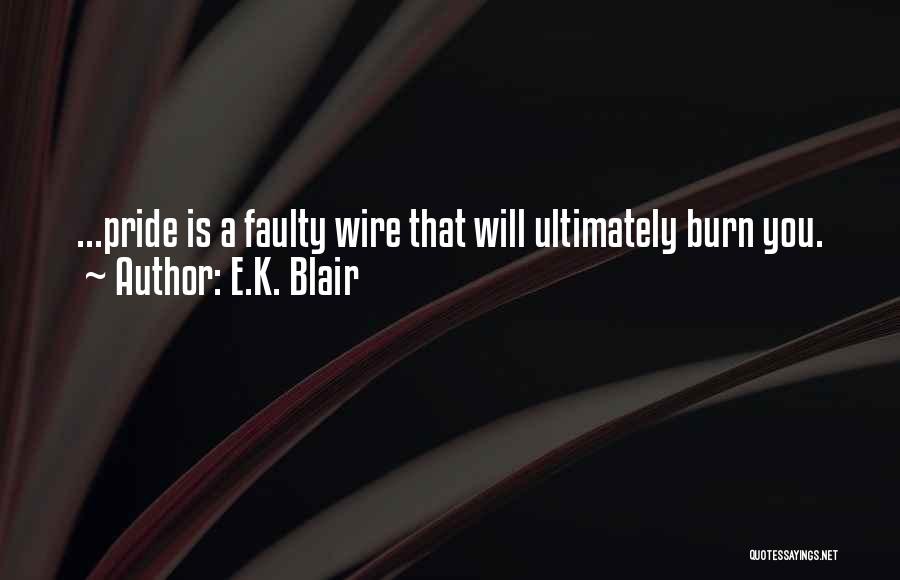 E.K. Blair Quotes 1954276