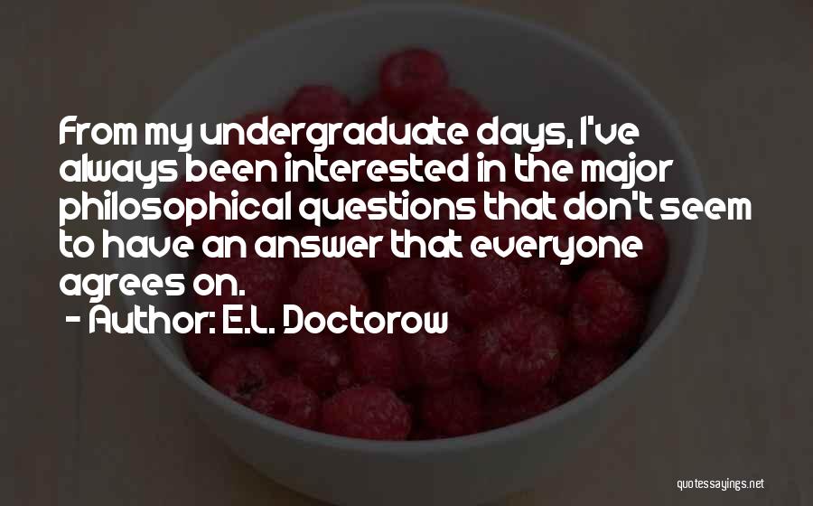 E.L. Doctorow Quotes 1315817