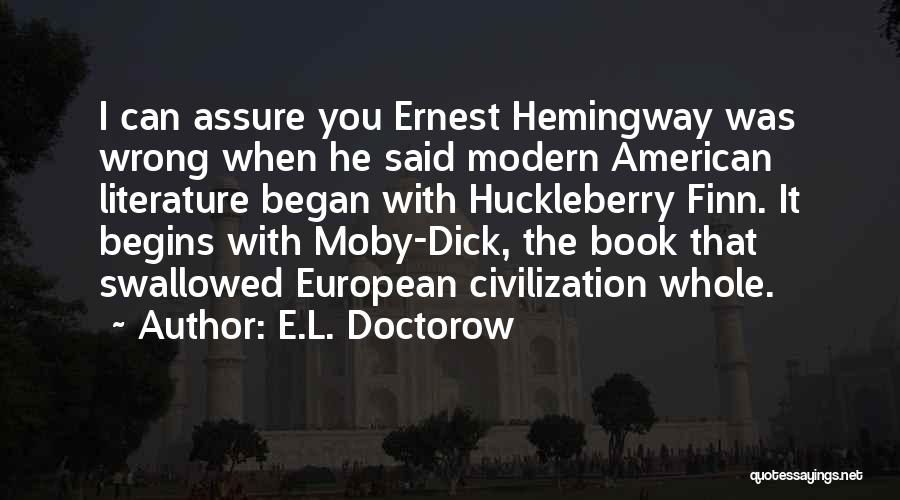 E.L. Doctorow Quotes 1783531