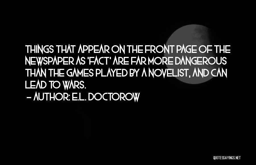 E.L. Doctorow Quotes 1937537