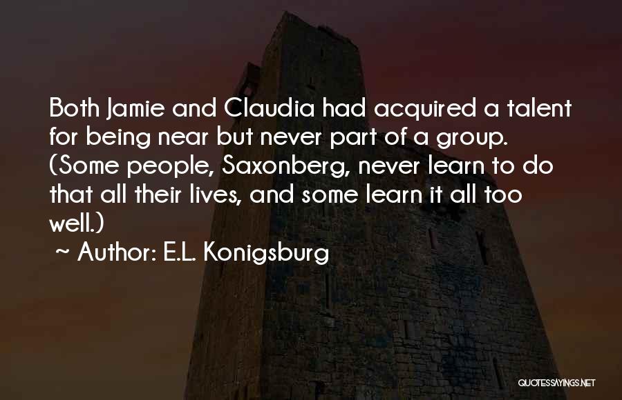 E.L. Konigsburg Quotes 1082322
