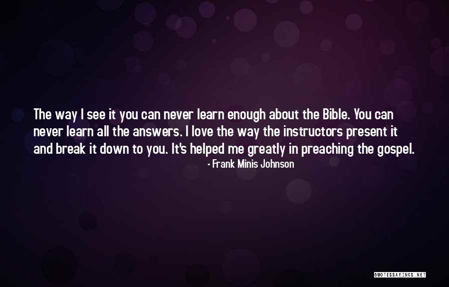 E Minis Quotes By Frank Minis Johnson E Minis Quotes By Frank Minis Johnson