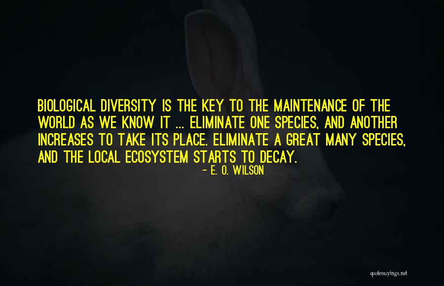 E. O. Wilson Quotes 1879332