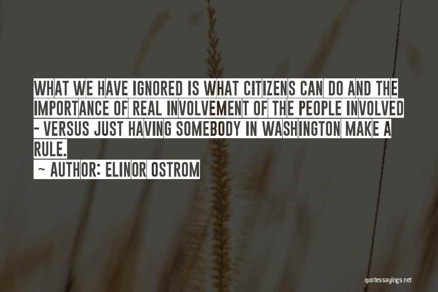 E Ostrom Quotes By Elinor Ostrom