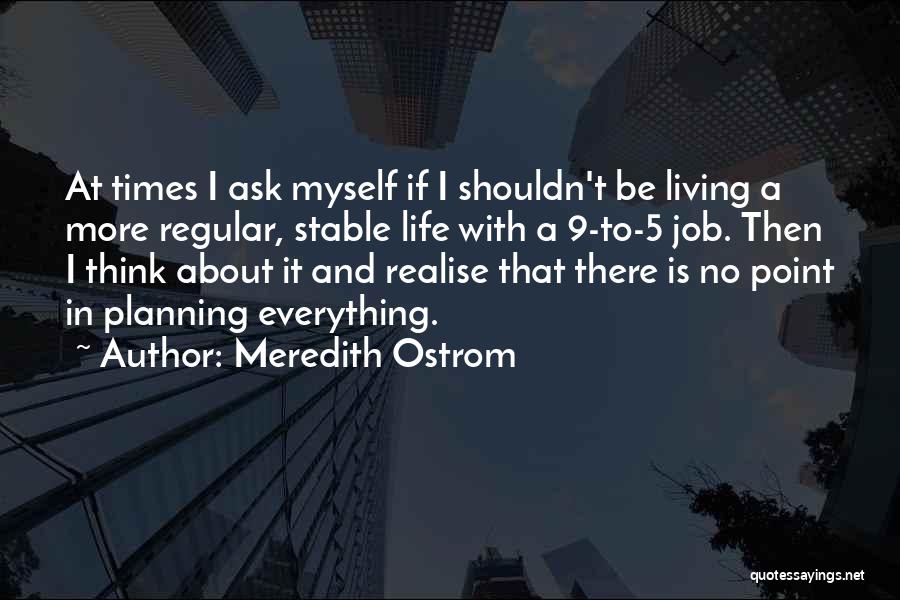 E Ostrom Quotes By Meredith Ostrom