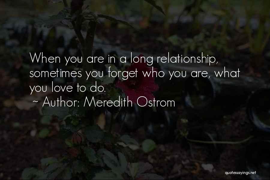 E Ostrom Quotes By Meredith Ostrom