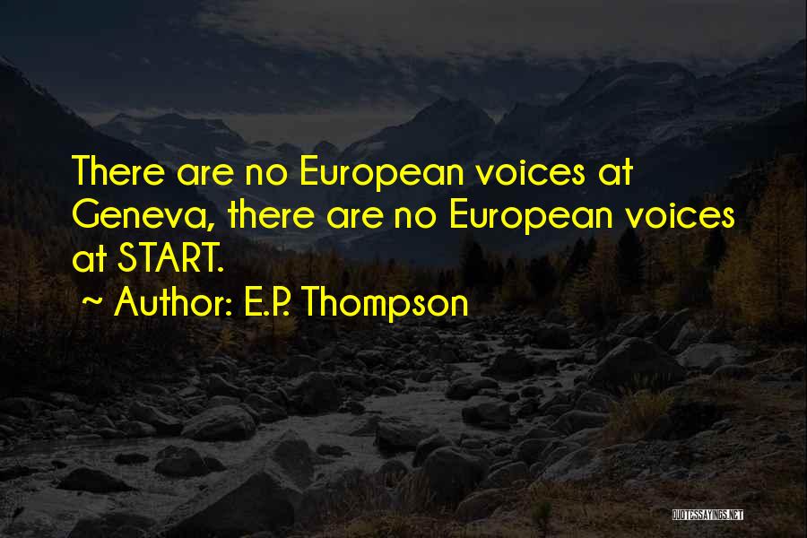 E.P. Thompson Quotes 256784