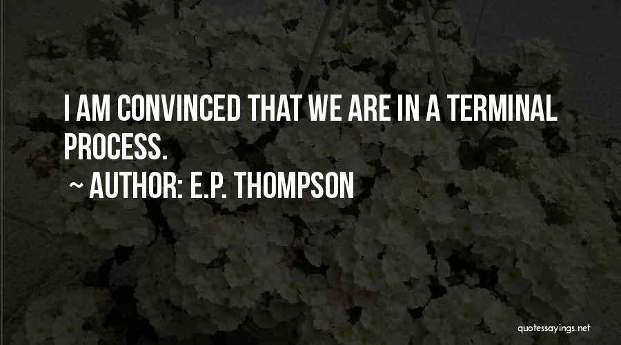 E.P. Thompson Quotes 480747