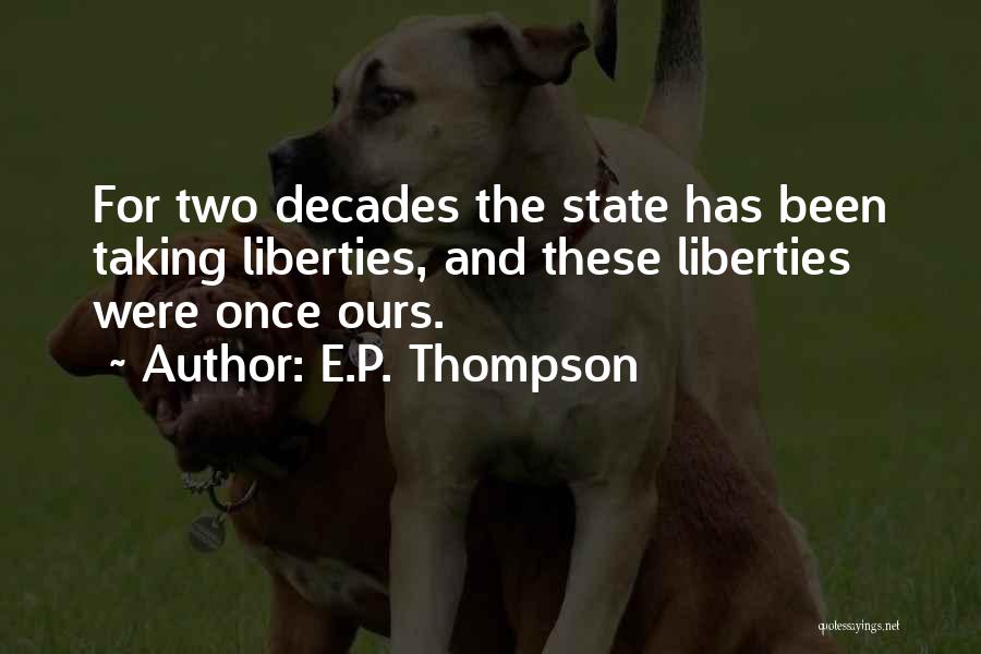 E.P. Thompson Quotes 824029