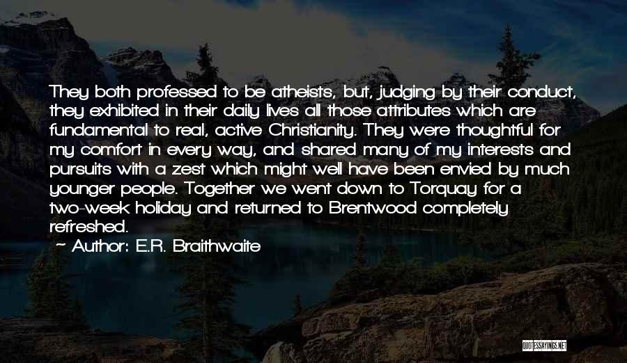 E.R. Braithwaite Quotes 1529362