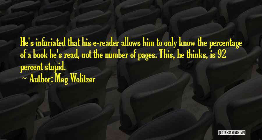 E-readers Quotes By Meg Wolitzer