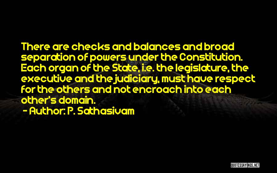 E.s.p Quotes By P. Sathasivam