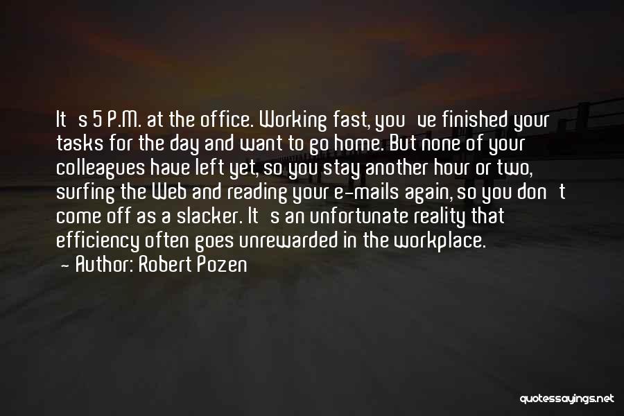 E.s.p Quotes By Robert Pozen