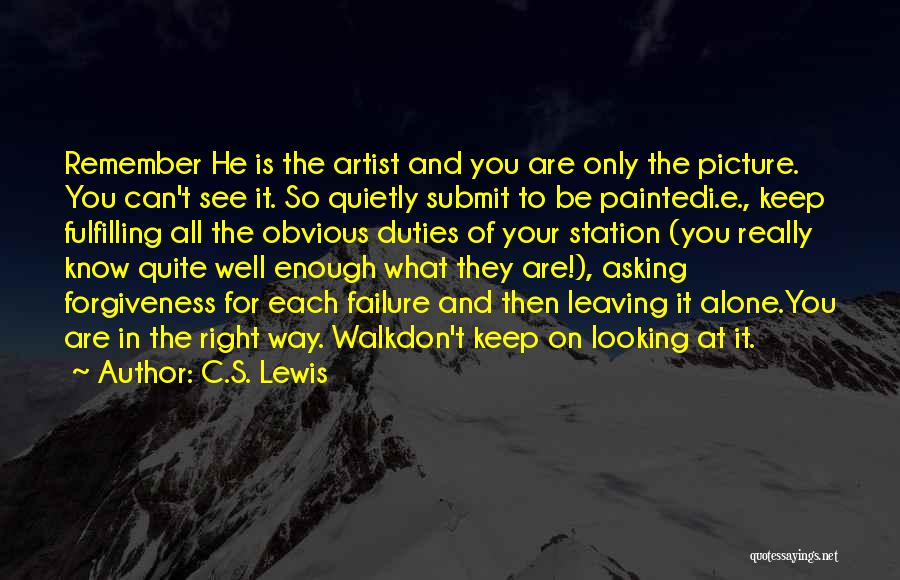 E.t.c Quotes By C.S. Lewis