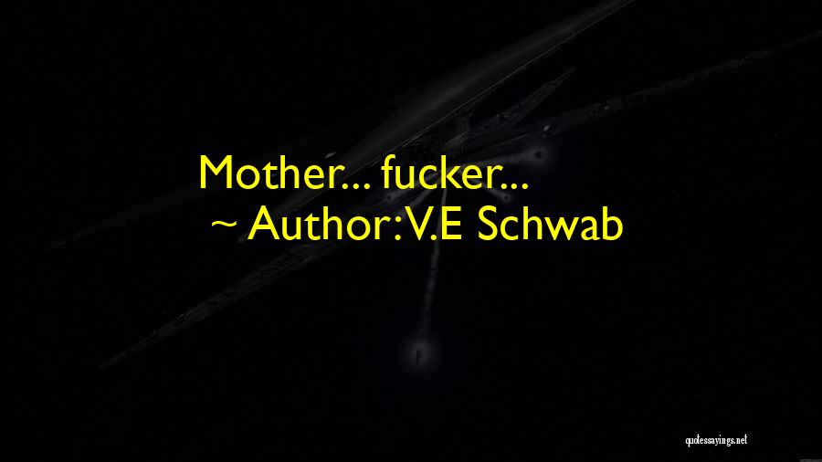 E&tc Quotes By V.E Schwab