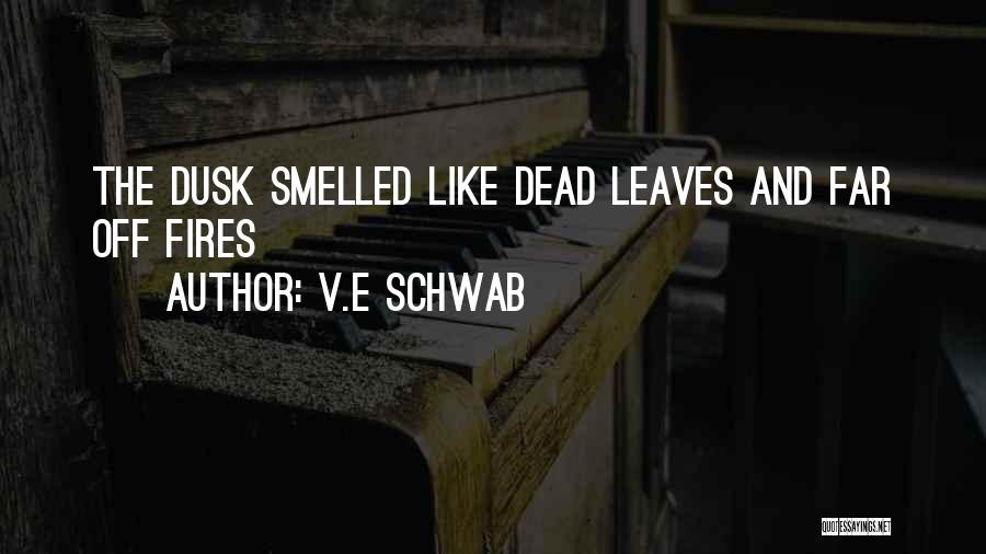 E.v Quotes By V.E Schwab