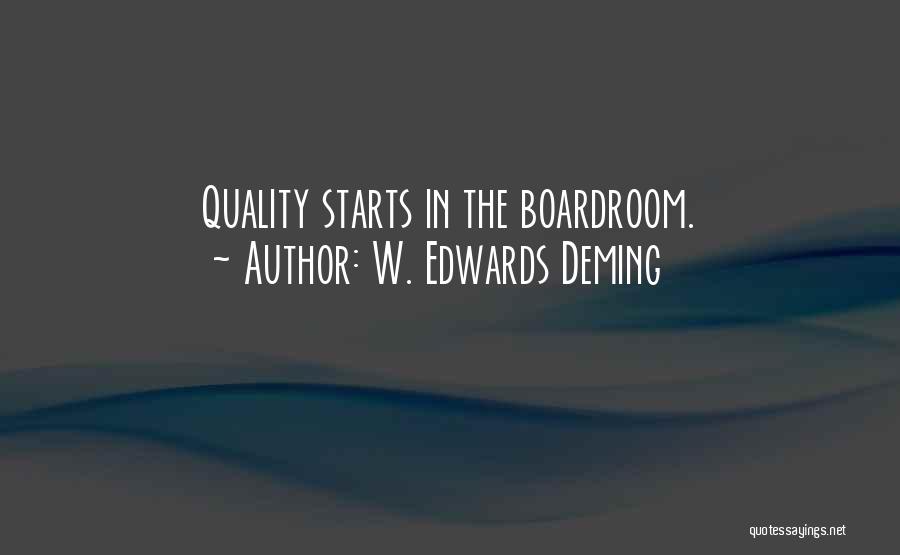 E W Deming Quotes By W. Edwards Deming