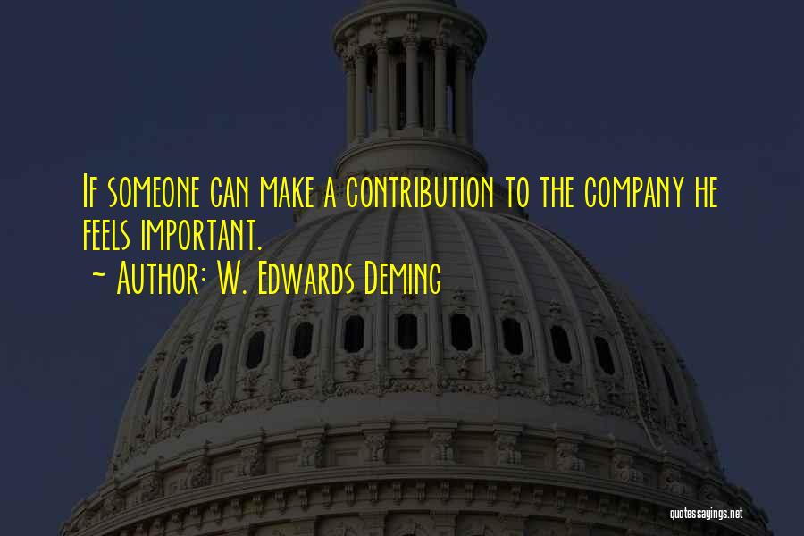 E W Deming Quotes By W. Edwards Deming