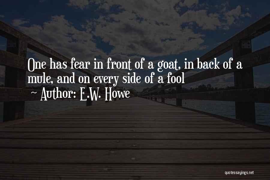 E.W. Howe Quotes 687872