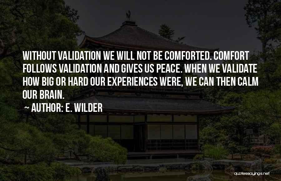 E. Wilder Quotes 682099