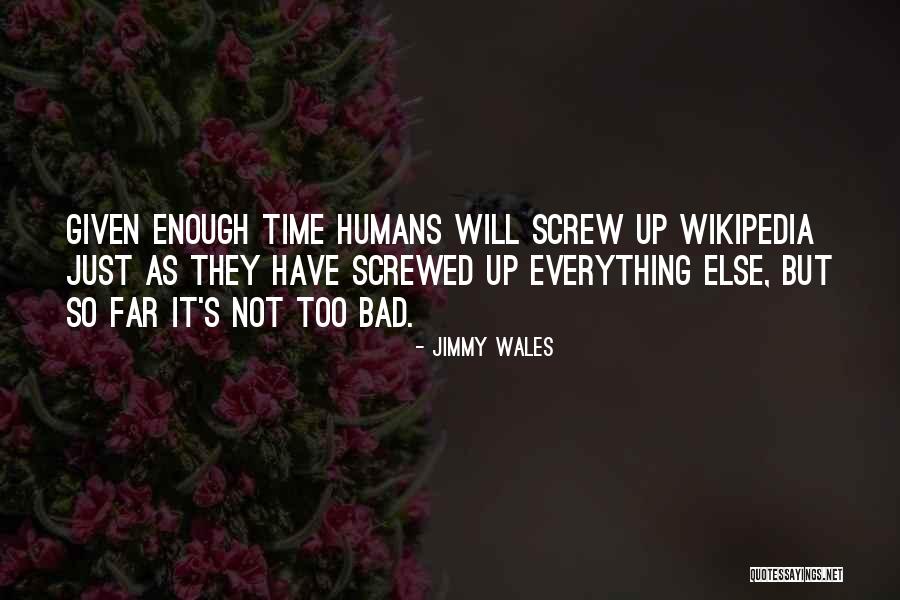 E38 Radio Quotes By Jimmy Wales