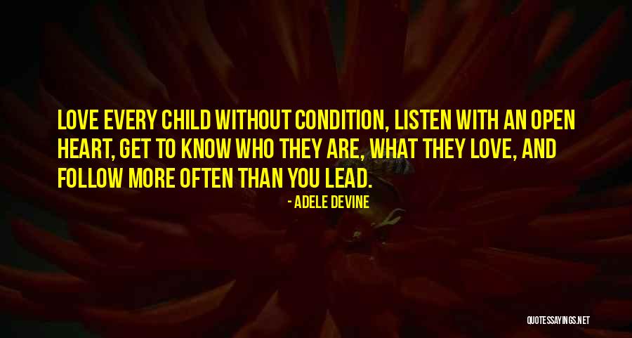 Each Child Is Unique Quotes By Adele Devine