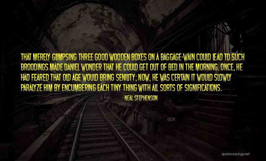 Each Morning Quotes By Neal Stephenson Each Morning Quotes By Neal Stephenson