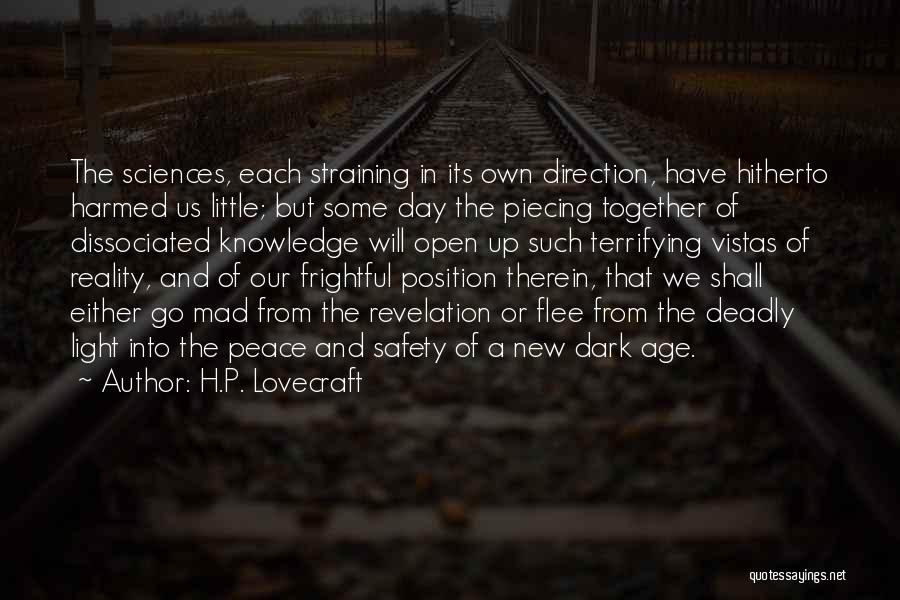 Each New Day Quotes By H.P. Lovecraft