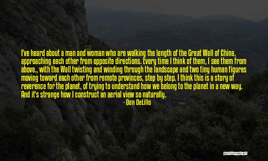 Each Step Quotes By Don DeLillo Each Step Quotes By Don DeLillo