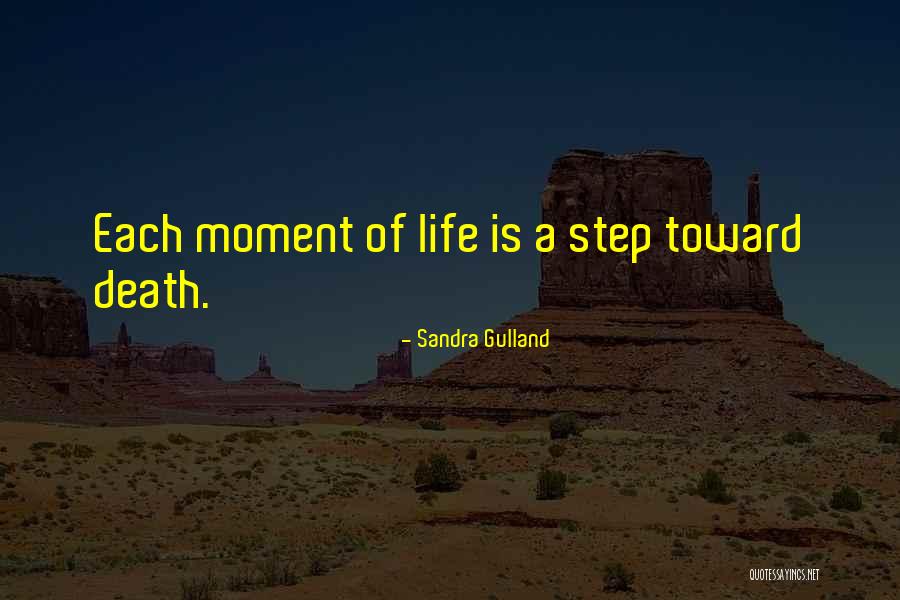 Each Step Quotes By Sandra Gulland