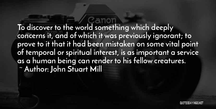 Eacon Quotes By John Stuart Mill