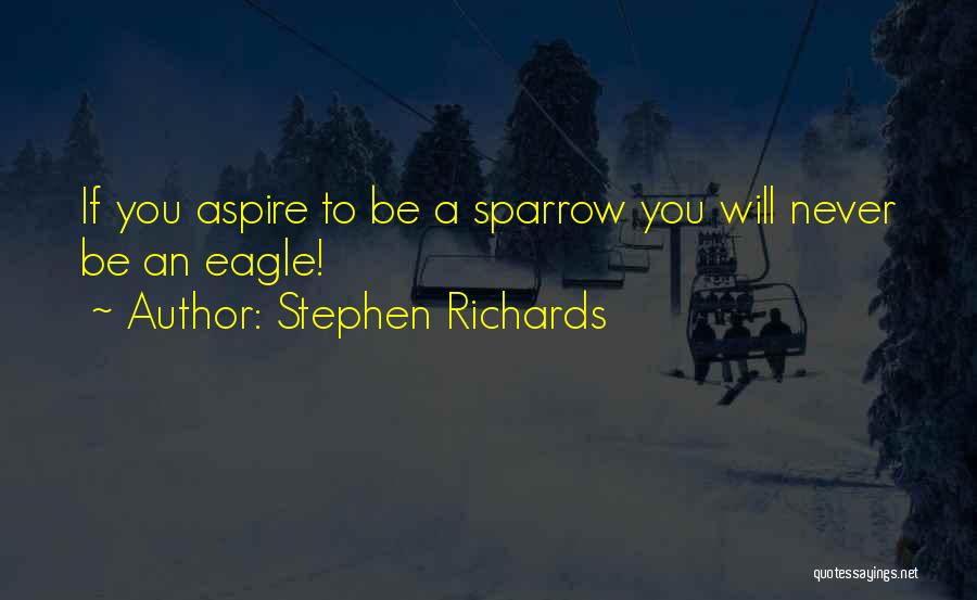 Eagle Motivational Quotes By Stephen Richards