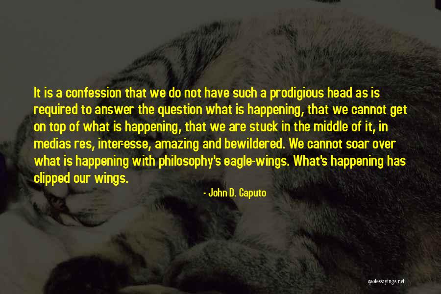 Eagle S Wings Quotes By John D. Caputo Eagle S Wings Quotes By John D. Caputo