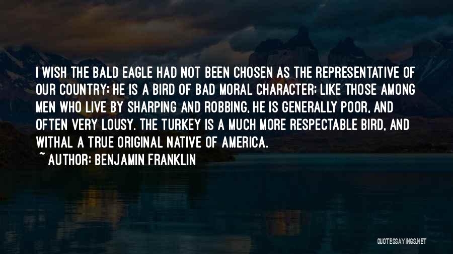 Eagle Turkey Quotes By Benjamin Franklin