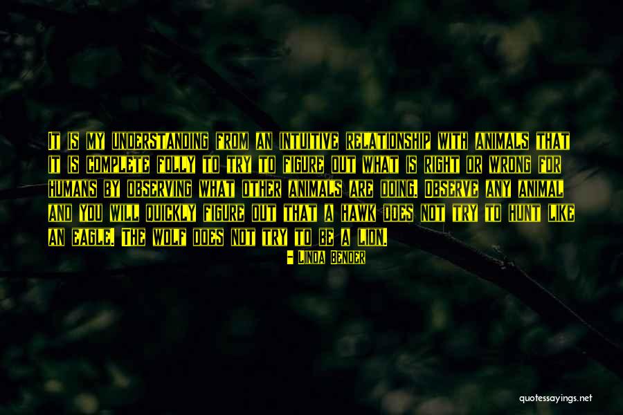 Eagle Wolf Quotes By Linda Bender Eagle Wolf Quotes By Linda Bender