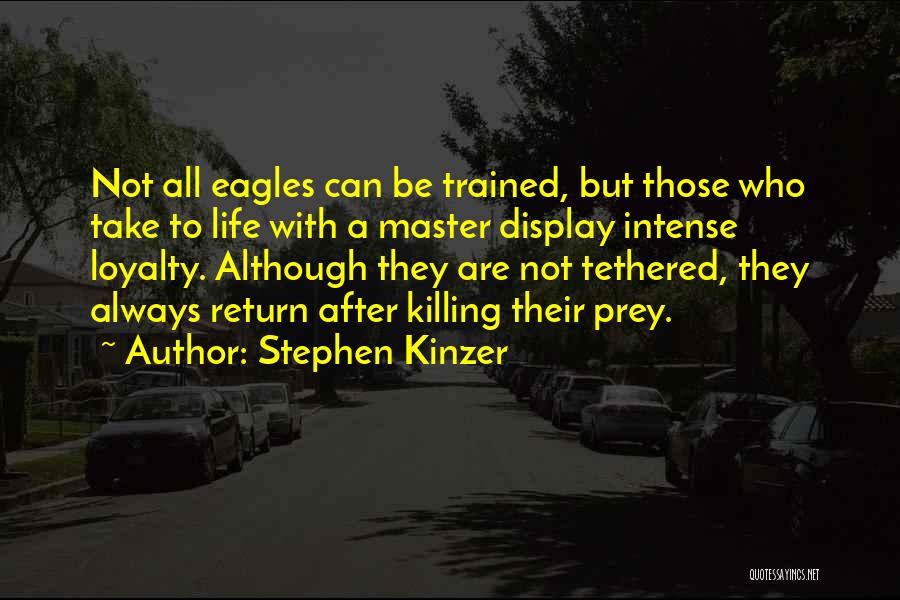 Eagles And Life Quotes By Stephen Kinzer