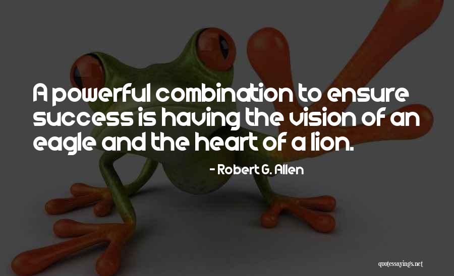 Eagles And Success Quotes By Robert G. Allen